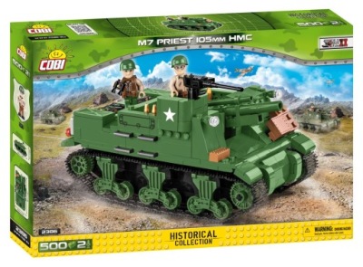 2386 COBI MALÁ ARMÁDA M7 KŇAZ 105 MM HÚFNICE HMC